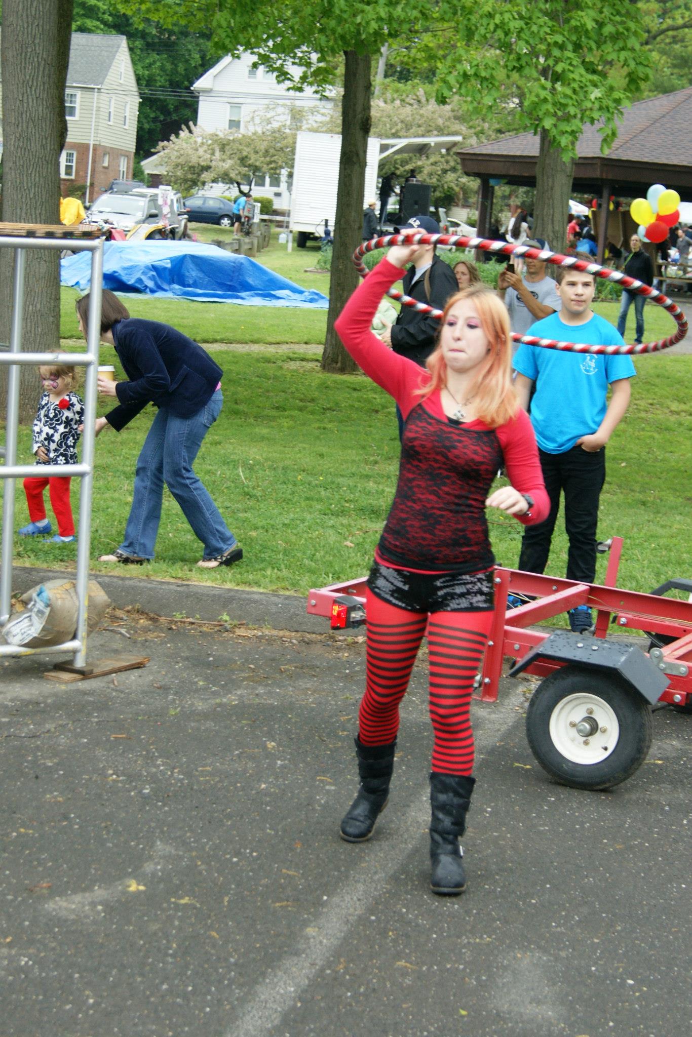 Guilford Parks and Rec circus performance